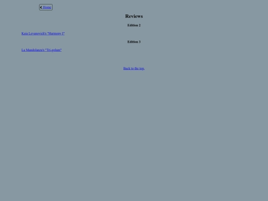 html/reviews screenshot