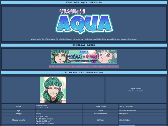 Aqua screenshot