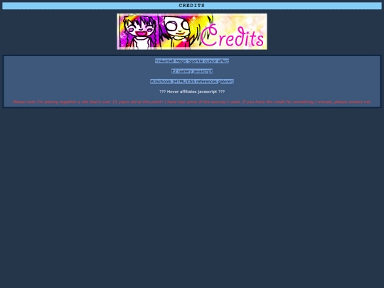 credits screenshot