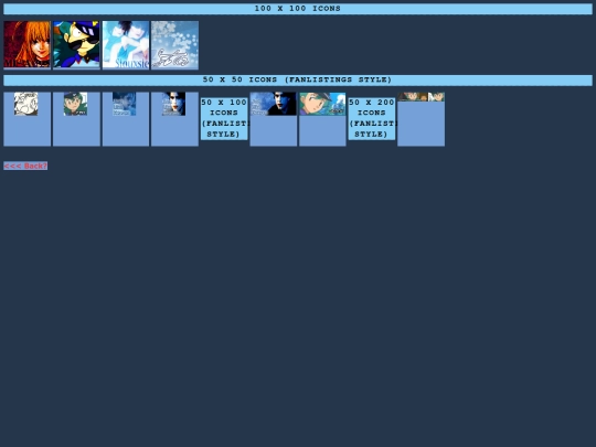 icons screenshot