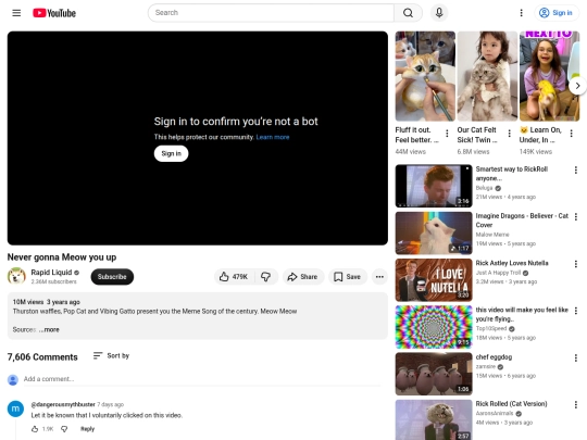 meow screenshot