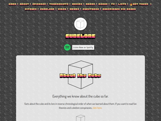 cubelore screenshot