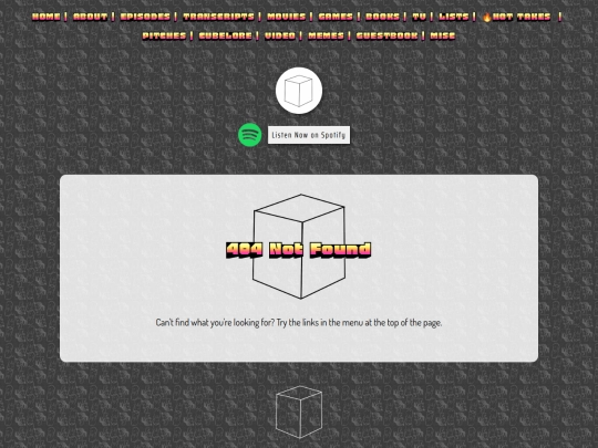 not_found screenshot