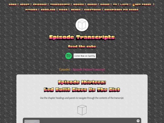 transcripts/2026/transcript-ep-thirteen screenshot