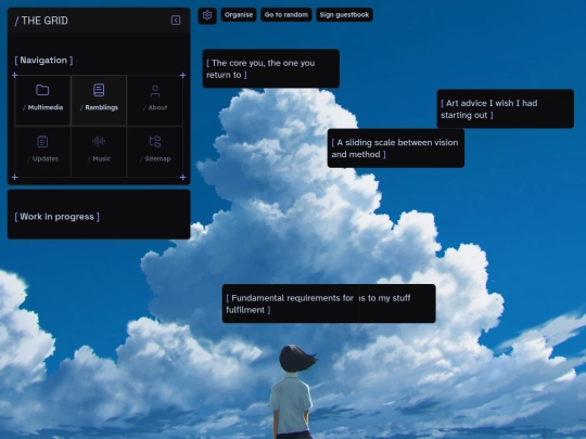 ramblings screenshot