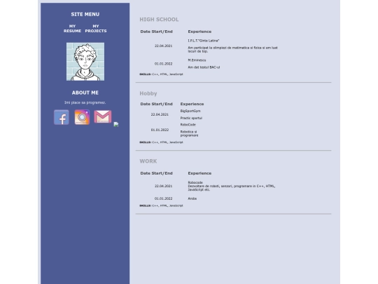 index screenshot