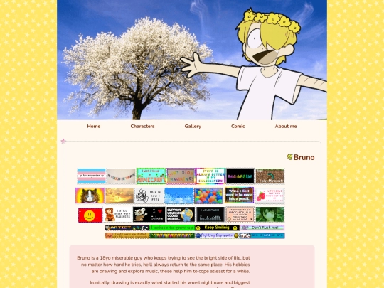 Characters screenshot