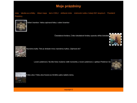 prazdniny screenshot