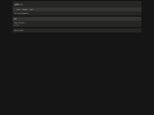 404 screenshot
