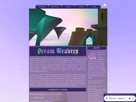 dreamweavers screenshot
