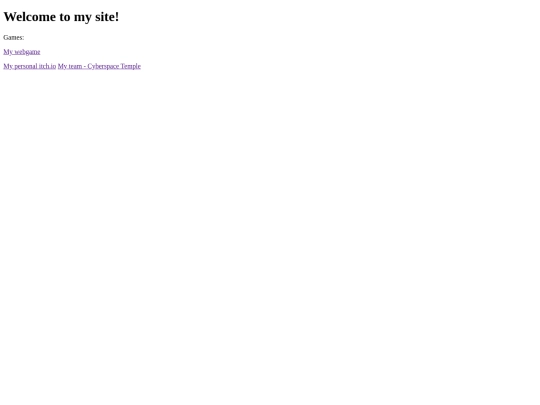 personal-site-index screenshot
