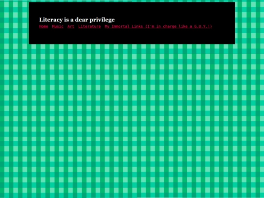 html/literature screenshot