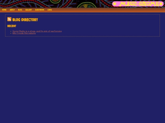 blog screenshot