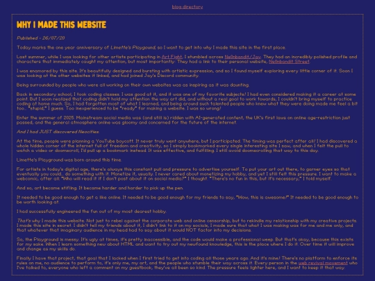blog/site-manifesto screenshot