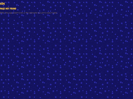 not_found screenshot