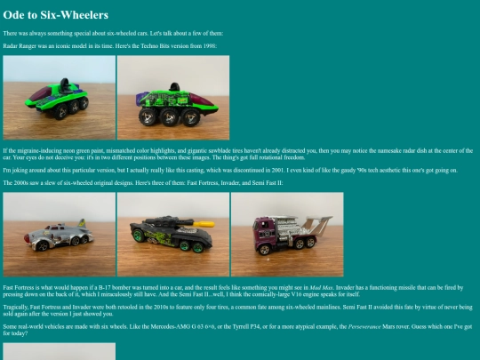 collection/ode_to_six-wheelers screenshot