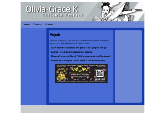 projects screenshot