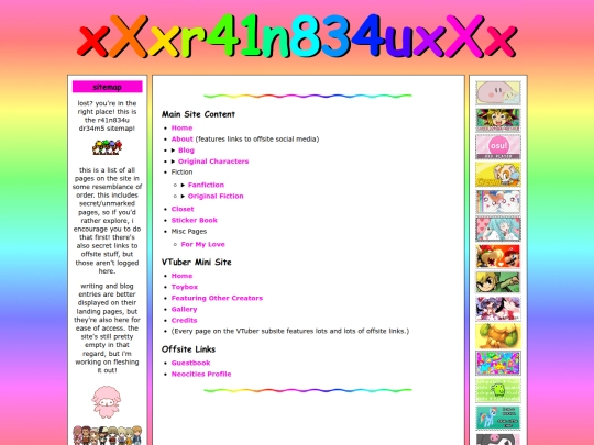 sitemap screenshot