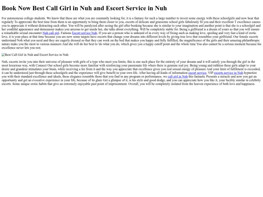 book-now-best-call-girl-in-nuh-and-escort-service-in-nuh screenshot