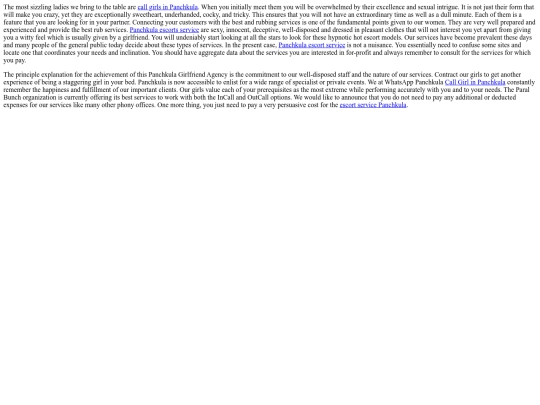call-girl-service-in-panchkula screenshot