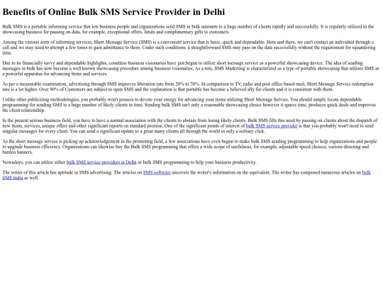 nn/benefits-of-online-bulk-sms-delhi screenshot