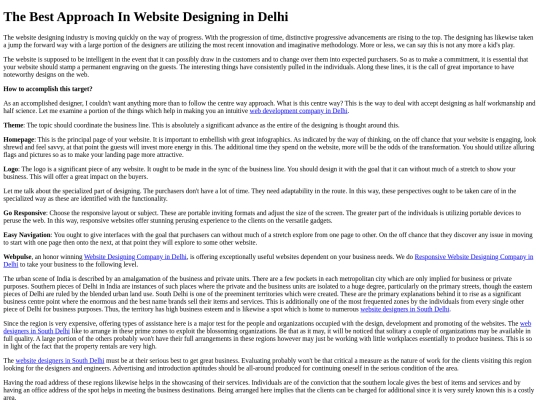 nn/the-best-approach-in-website-designing-in-delhi screenshot