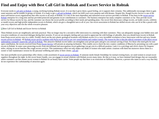 s/find-and-enjoy-with-best-call-girl-in-rohtak-and-escort-service-in-rohtak screenshot