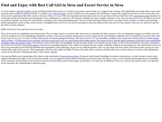 s/find-and-enjoy-with-best-call-girl-in-sirsa-and-escort-service-in-sirsa screenshot
