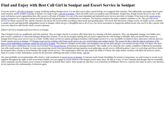 s/find-and-enjoy-with-best-call-girl-in-sonipat-and-escort-service-in-sonipat screenshot