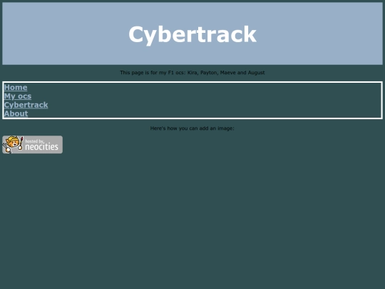 cybertrack screenshot