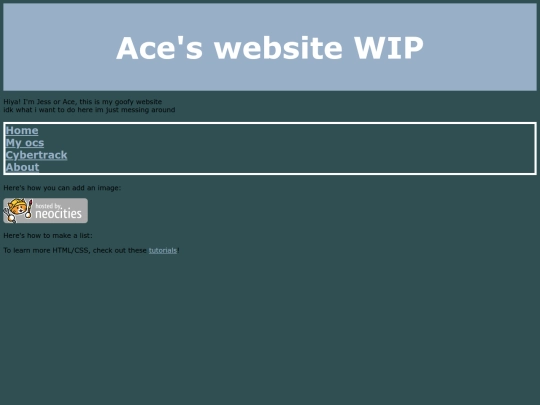 index screenshot