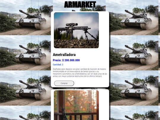 Reto 3 Articulos ARMARKET screenshot