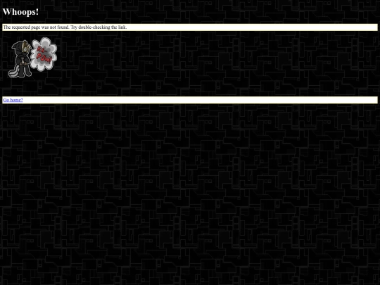 not_found screenshot