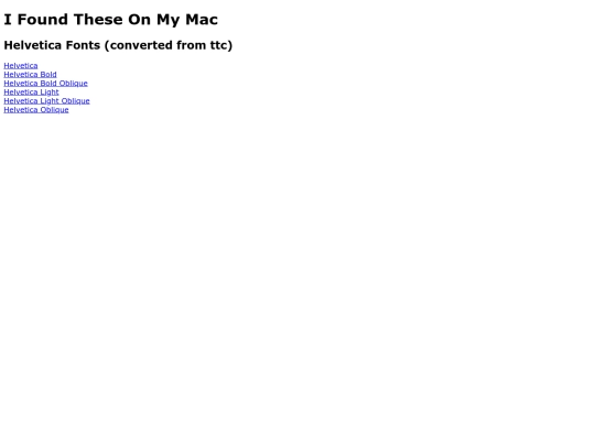 ifoundtheseonmymac screenshot