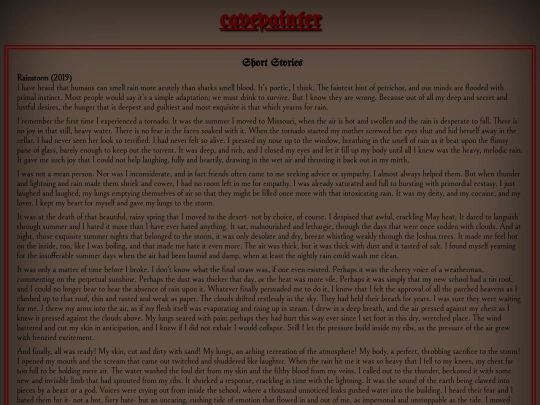 stories screenshot