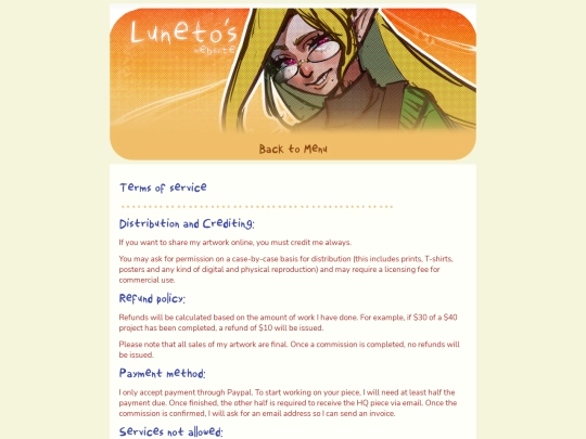 TOS screenshot