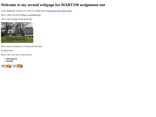 assignmentone2.0 screenshot