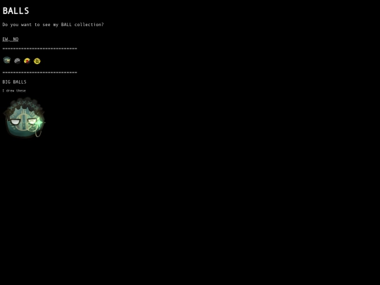balls screenshot