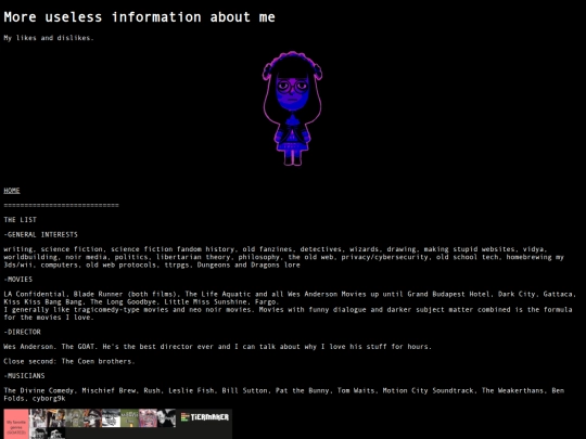favorites screenshot