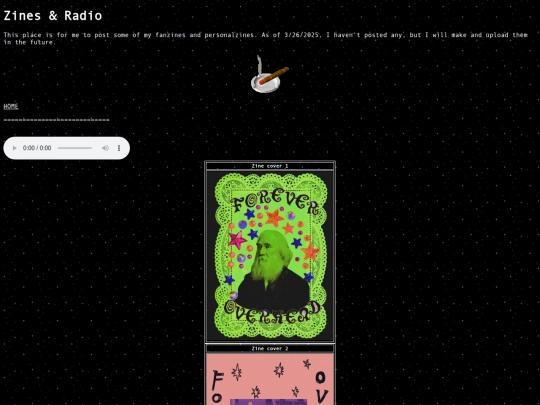 zines screenshot