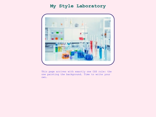 laboratory screenshot