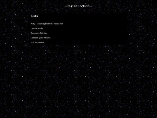 collection screenshot