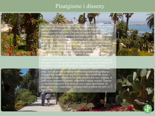 Paisatgisme i disseny screenshot