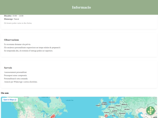 informacio screenshot