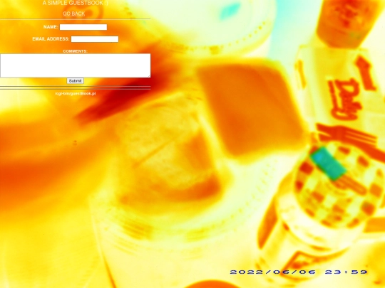 guestbook screenshot