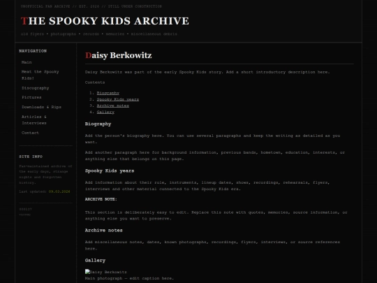 members/daisy-berkowitz screenshot