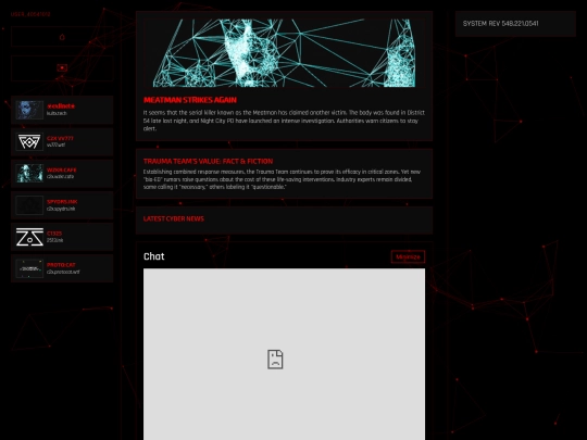 cybrUX screenshot