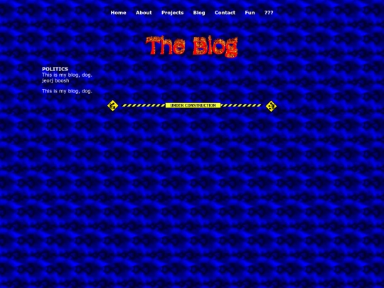 blog screenshot