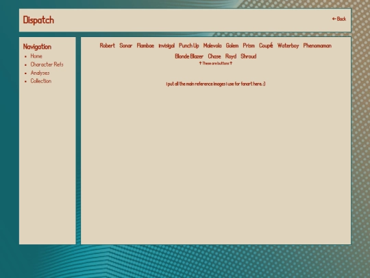 dispatch/character_refs screenshot