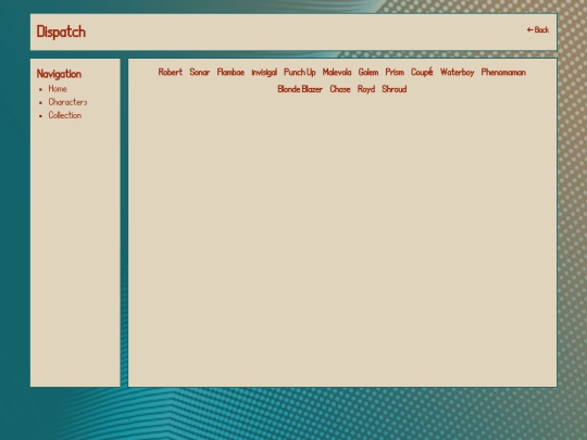 dispatch/characters screenshot